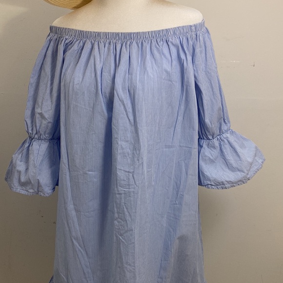 Love In | Cotton Off the Shoulder Dress - Picture 2 of 11